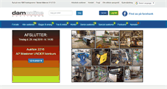 Desktop Screenshot of damonline.dk